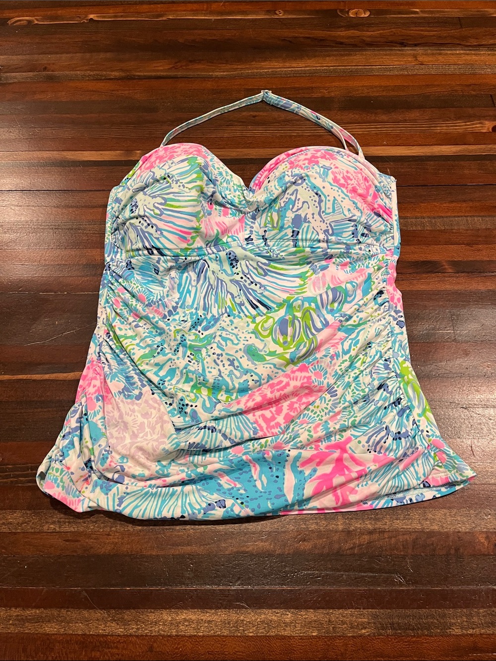 Lily Pulitzer Tankini swimsuit 
top size large